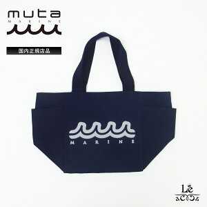 muta MARINE ���[�^�}���� WAVE LOGO ECO BAG ��100% �~�j�g�[�g ���|�P�b�g�t �����Y ���f�B�[�X 2026�t�� �l�C�r�[ �� ���{�� �u�����h �������K�i �y���������z�y�ǐՉ\���[���ցz