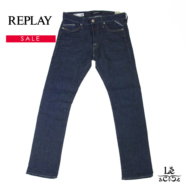 楽天市場】【50％OFF】REPLAY リプレイ メンズ デニム レギュラー 