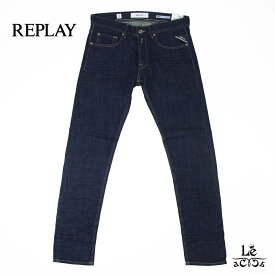 【ポイント5倍】REPLAY リプレイ メンズ デニム レギュラースリム WILLBI Aged Eco 0 Year ウィルビー レギュラースリムフィット ジーンズ ボタンフライ イタリア ブランド 国内正規品 28600 【送料無料】