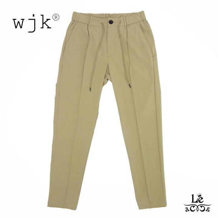 楽天市場】wjk ダブルジェイケイ スラックス ピンタック パンツ 