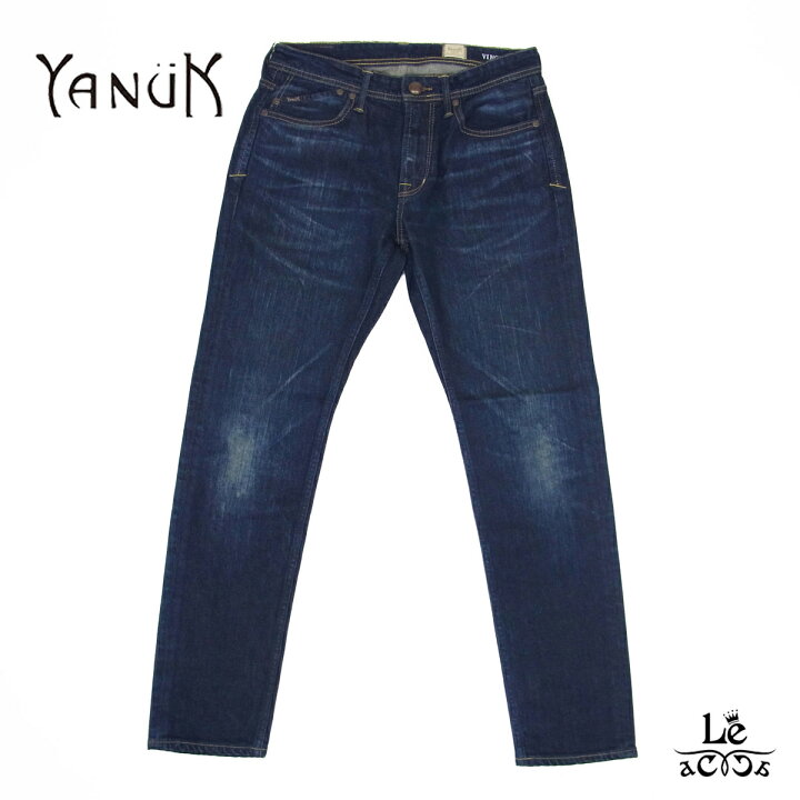 楽天市場】YANUK ヤヌーク デニム メンズ ジーンズ スリムテーパード 