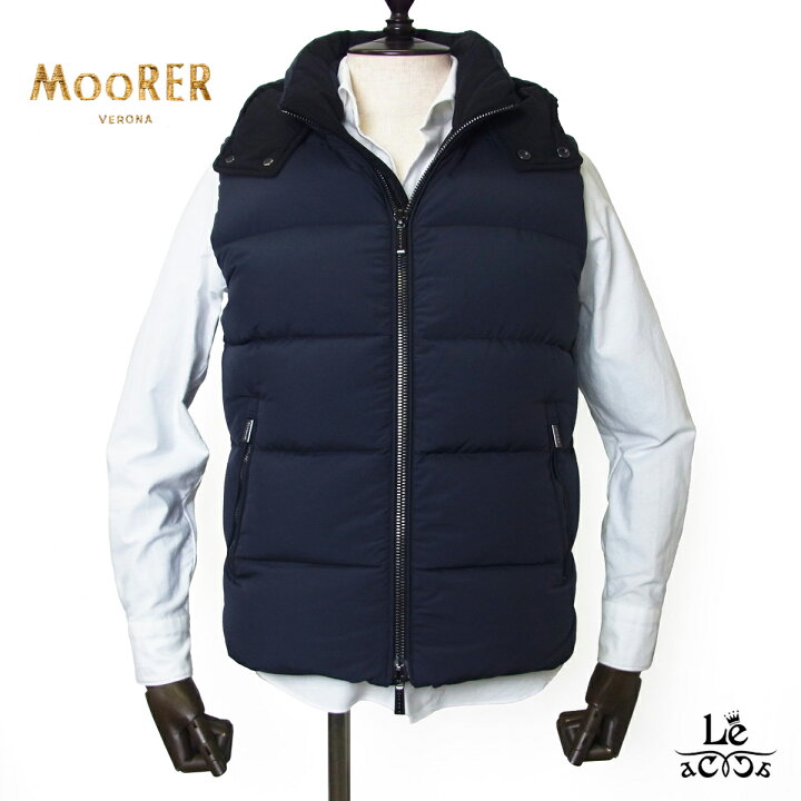 楽天市場】【30％OFF】MOORER ムーレー ダウンベスト FIRE SKT ジップ 