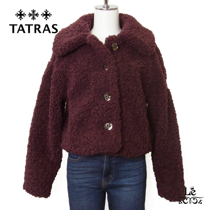 楽天市場】TATRAS タトラス レディース ショート ボア ジャケットママ 
