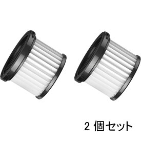 【全商品5%OFF】Leacco 交換用フィルター 2個セット S40/SV18コードレス掃除機適用 Hepaフィルター 水洗い可能 高性能