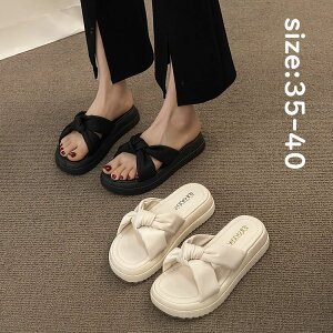 【P10倍!1680→実質1512円 10/27まで】サンダル レディース 厚底サンダル ビーチサンダル おしゃれ 夏用 ルームシューズ サンダル スリッパ ミュール 室内用 室外兼用 ゴム シューズ 美脚 歩き