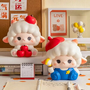 【P10倍!2499→実質2249円 10/27まで】貯金箱 ヒツジの形 貯蓄 貯金 硬貨 かわいい 多目的 おもしろ 装飾 コンパクト 動物 コンテナ 経済管理 現金 小銭 両替ポット 破損を防 お金を節約 軽量 大