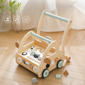 【P10倍!9280→実質8352円 10/27まで】手押し車 赤ちゃん 車 知育玩具 指先トレニング 1歳半 2歳 誕生日プレゼント クリスマス 男の子 女の子 木製 型はめパズル 積み木 車 木のおもちゃ 知育お