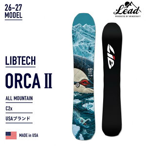 26-27 NEW���f�� LIB-TECH ���u�e�b�b�N SNOWBOARD �X�m�[�{�[�h T-RICE ORCA II �g���r�X���C�X �I���J�g�D�[ �f�B���N�V���i���i�V���[�g�t�@�b�g�j �����Y �t���[���C�h �I�[���}�E���e�� �p�E�_�[ 