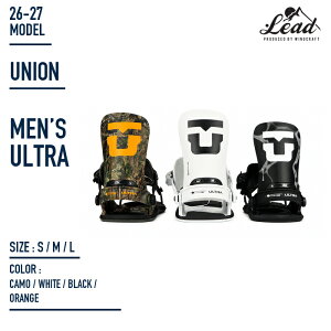 26-27NEW MODEL �j���[ ���f�� UNION ULTRA MEN BINDING ���j�I�� �E���g�� �r���f�B���O SNOWBOARDS �X�m�[�{�[�h �o�C���f�B���O �����Y �W�u �O���g�� �p�[�N �I�[�����E���h ���{���K�i