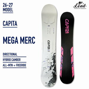 26-27 NEW���f�� CAPITA �L���s�^ SNOWBOARD �X�m�[�{�[�h MEGA MERCURY ���K �}�[�L�����[DIRECTIONAL HYBRID CAMBER �f�B���N�V���i�� �n�C�u���b�h�L�����o�[ �I�[�����E���h�t���[�X�^�C�����f�� �p�[�N �t