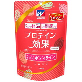 【6個セット！】＼4/25限定★エントリーで最大100%ポイントバック(抽選)＆P10倍／【★】【 森永製菓 】プロテイン効果 ソイカカオ味 264g