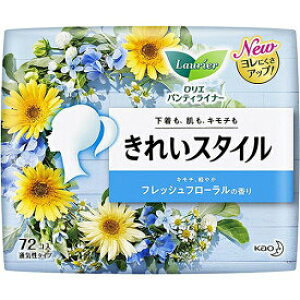 【25個セット!】【★】ロリエ きれいスタイル フレッシュフローラルの香り 72コ入【花王】