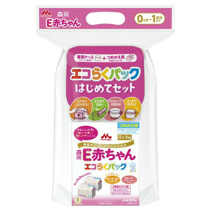 楽天市場】【6個セット！】【☆】E赤ちゃん エコらくパック はじめて 