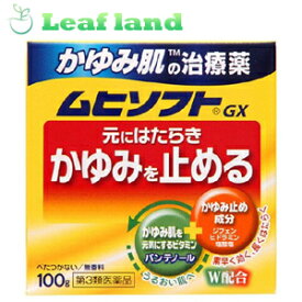 【第3類医薬品】かゆみ肌の治療薬 ムヒソフトGX 100g【池田模範堂】