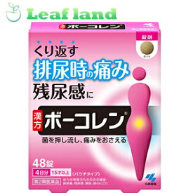 【第2類医薬品】【メール便送料無料！】ボーコレン 48錠【小林製薬】【メール便最大1個まで】