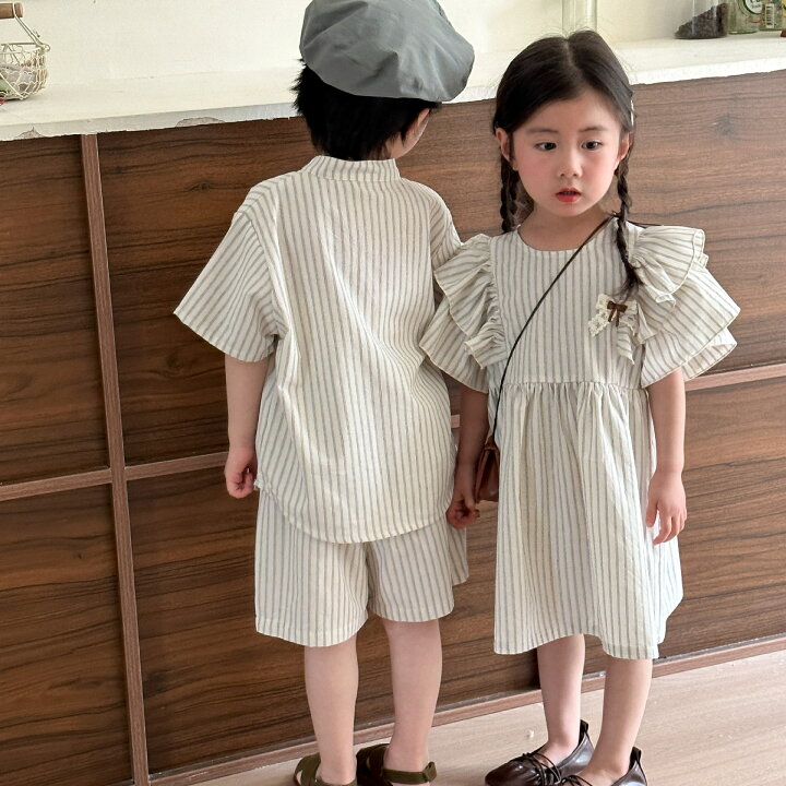 楽天市場】双子 キッズ ベビー服 上下セット 出産祝い 双子 双子コーデ 