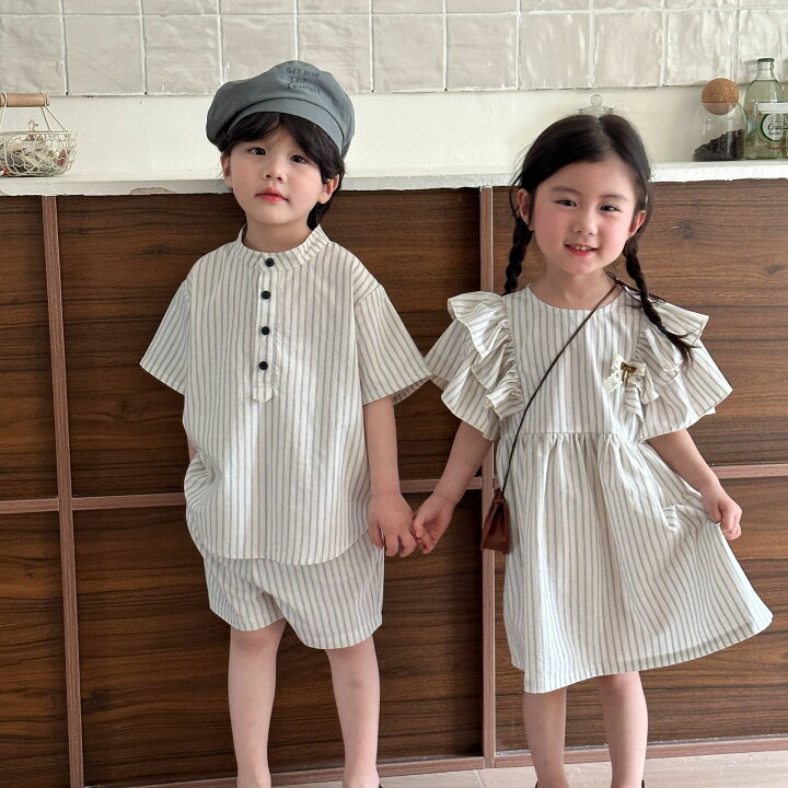 楽天市場】双子 キッズ ベビー服 上下セット 出産祝い 双子 双子コーデ 