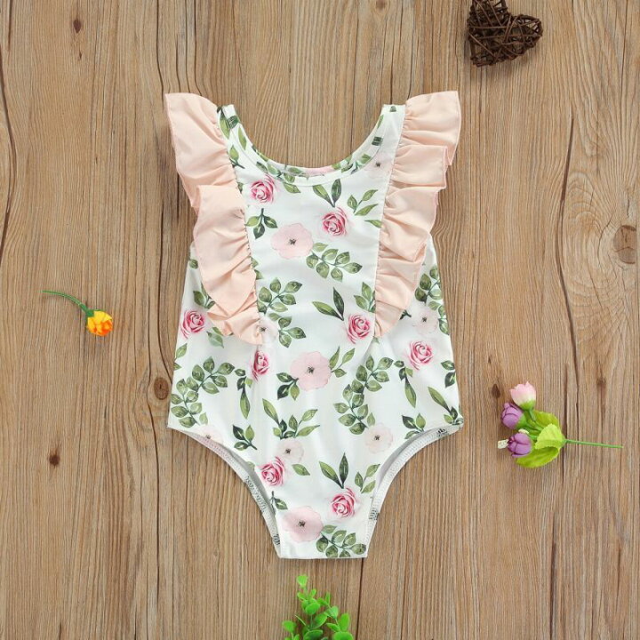 楽天市場 水着 女の子 海 フラワー 花 バラ おすすめ 人気 ベビー 子供 キッズ ワンピース フリル 人気 おすすめ ビキニ ベビー水着 プール フリフリ ビキニ ワンピース水着 プール 韓国水着 ガール 1歳 2歳 3歳 4歳 お出かけ 保育園 幼稚園 ベビー
