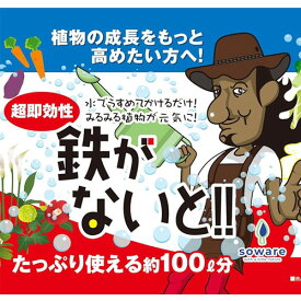 活力液　soware 鉄がないと！ 500ml 活力剤 カーメン君コラボ