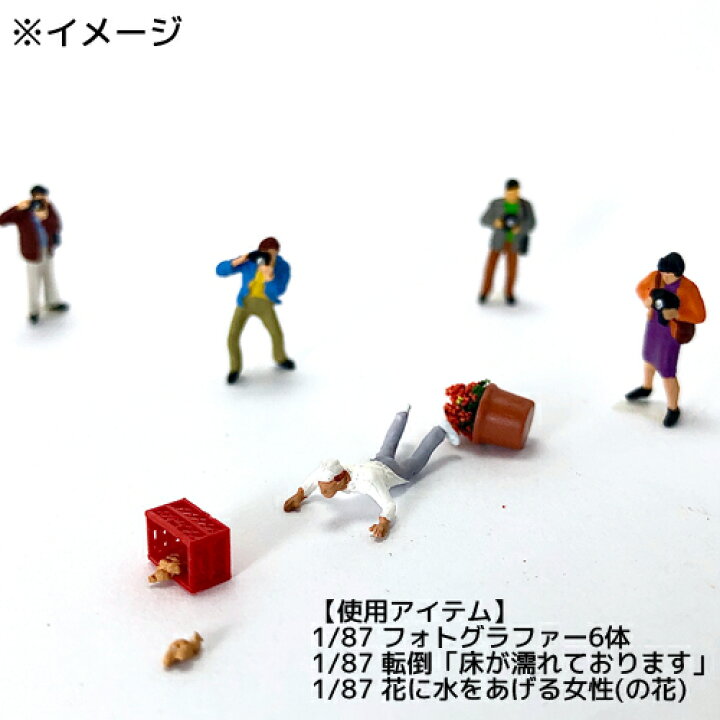 楽天市場】庭仕事をするファミリー6体(14081)【Preiser】【1/87 