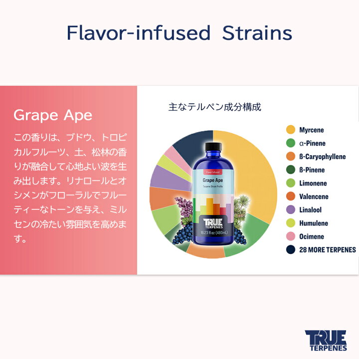 楽天市場】テルペン アメリカ TRUE TERPENES 『フレーバーインフューズ 
