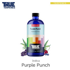 TRUE TERPENES 『Flavor Infused Strain -Purple Punch-』1ml 5ml 10ml 30ml インディカ フレーバー テルペン 香料 原料 リキッド カートリッジ テルペンフレーバー 天然テルペン USA産 ベイプ VAPE 電子タバコ CBD CBN CBG CBC オーガニック
