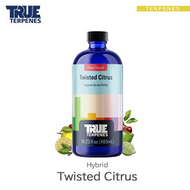 TRUE TERPENES 『Flavor Infused Strain -Twisted Citrus-』1ml 5ml 10ml 30ml ハイブリッド フレーバー テルペン 香料 原料 リキッド カートリッジ テルペンフレーバー 天然テルペン USA産 ベイプ VAPE 電子タバコ CBD CBN CBG CBC オーガニック