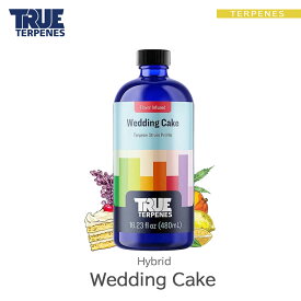 TRUE TERPENES 『Flavor Infused Strain -Wedding Cake-』1ml 5ml 10ml 30ml ハイブリッド フレーバー テルペン 香料 原料 リキッド カートリッジ テルペンフレーバー 天然テルペン USA産 ベイプ VAPE 電子タバコ CBD CBN CBG CBC オーガニック
