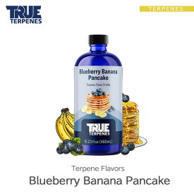 TRUE TERPENES 『Terpene Flavors -Blueberry Banana Pancake-』1ml 5ml 10ml 30ml フレーバー テルペン 香料 原料 リキッド カートリッジ テルペンフレーバー 天然テルペン USA産 ベイプ VAPE 電子タバコ CBD CBN CBG CBC オーガニック