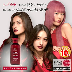 yŋzzEG A^CyA Vv[ 250ml wA J[ mVR Vv[ _[W ؂ W e@ eꔄi _[WPA WELLA ULTIME REPAIR