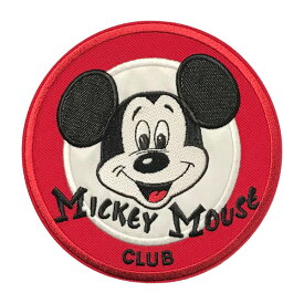 ディズニーパークス Disney PARKS MICKEY ミッキーマウス ワッペン 刺繍 アップリケ ミシン 手芸 キャラクター ディズニー USA限定激レアアイテム