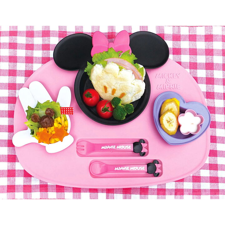 クーポン有 ポイント2倍 アイコン 錦化成 ランチプレート ミッキーマウス