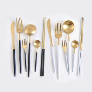 cesa beams 日本ブランド 大特価12本  カトラリー カトラリーセット ゴールド ステンレス おしゃれ 北欧 食器 結婚祝い キャンプ スプーン フォーク  ギフト アウトドア お箸