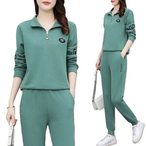 スウェット セットアップ レディース 大きいサイズ 3L 4L 5L 上下セット レディース スウェットパンツ トレーナー パンツ ロング丈 部屋着 カジュアル シンプル スポーティー リラックス ゆっ