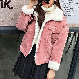 楽天市場 ボア コーデュロイ ジャケット レディースファッション の通販