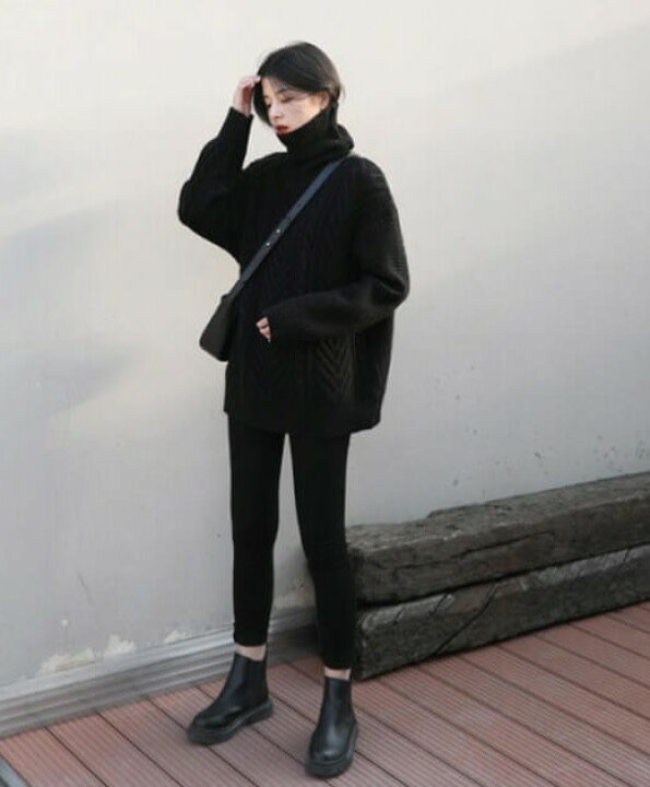 楽天市場】タートルネック ニット セーター レディース トップス 長袖  