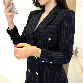 パンツスーツ セットアップ スーツ レディース ストライプ おしゃれ スリム 大きいサイズ 3L 小さいサイズ テーラードジャケット 通勤服 ビジネス オフィス 黒 20代 30代 40代 カジュアル 韓国 ファッション