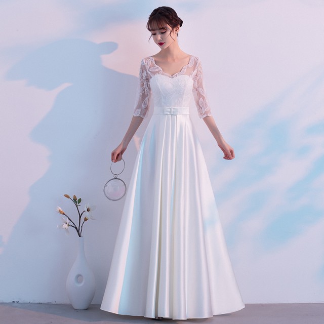 結婚式 ドレス リボンの人気商品・通販・価格比較 - 価格.com
