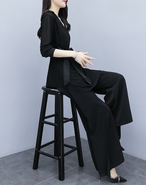 楽天市場 かっこいいパンツドレス セットアップ ウエストリボン 袖あり 長袖 パーティードレス パンツ 黒 パンツドレス 大きいサイズ 3l 4l お呼ばれ 結婚式 フォーマル 代 30代 40代 leap 楽天市場 かっこいいパンツドレス セットアップ ウエストリボン 袖あり 長袖 パーティードレス パンツ 黒 パンツドレス 大きいサイズ 3l 4l お呼ばれ 結婚式 フォーマル 代 30代 40代 leap