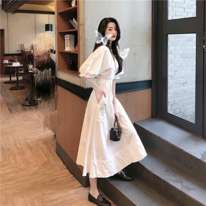 楽天市場】シャツワンピース ロング ミモレ ワンピース 半袖 春 夏 