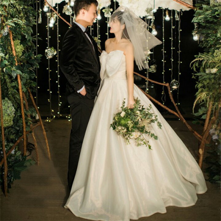 楽天市場】ウエディングドレス マタニティ 体型カバー ハイウエスト  