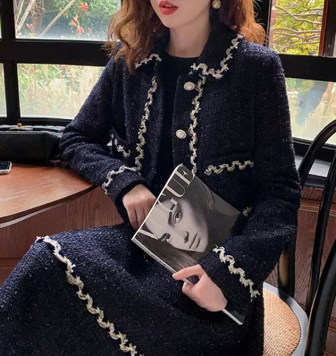 楽天市場 ツイード セットアップ レディース スカートスーツ セット ジャケット スカート 通勤服 オフィス 大きいサイズ おしゃれ 大人可愛い Aラインスカート きれいめ カジュアル 卒業式 入学式 母 服 ママスーツ ｌｅａｐ
