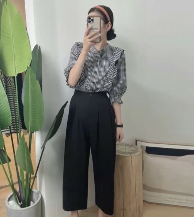 楽天市場 ギンガムチェック フリル シャツ ブラウス レディース トップス 半袖 春 夏 パフスリーブ 五分袖 大きいサイズ 韓国 ファッション レトロ バンドカラー スタンドカラー 大人可愛い leap 楽天市場 ギンガムチェック フリル シャツ ブラウス レディース トップス 半袖 春 夏 パフスリーブ 五分袖 大きいサイズ 韓国 ファッション レトロ バンドカラー スタンドカラー 大人可愛い leap