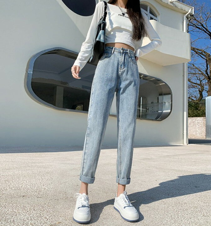 楽天市場 デニムパンツ レディース ボトムス クロップドパンツ デニム 白 黒 カラーデニム カラーパンツ ハイウエスト 大きいサイズ 3l 小さいサイズ ジーンズ ジーパン 股上深め ゆったり 春 夏 秋 冬 カジュアル シンプル 韓国 ファッション ｌｅａｐ