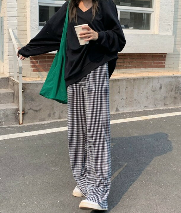 パンツ レディース ボトムス ワイドパンツ ロング フレア ハイウエスト 
