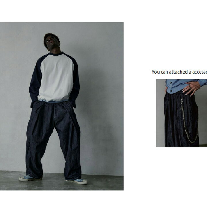 楽天市場】AOAP × HOSU ( ホス ) 10oz HAKAMA DENIM EASY PANTS 