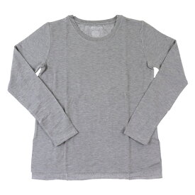 マジェスティック フィラチュール MAJESTIC FILATURESカットソー レディース トップス ロンT Tシャツ 長袖 無地 秋冬 しっとりクルーネック 裏起毛 カットソー【メール便限定発送】m004-fts196 【返品不可】 女性 ギフト【正規取扱店】