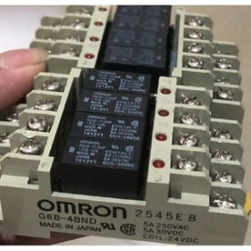 新品　50個入りセット オムロン OMRON製ターミナル リレー G6B-4BND DC24V 24VDC　【保証期間6ヶ月】