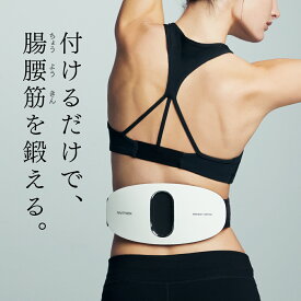 EMS ヒートストレッチ 腰 トレーニング サポーター 腰ベルト 低周波 筋膜 温め リリース 健康 グッズ 筋トレ 姿勢 猫背 反り腰 トレーニング器具 トレーニングマシン
