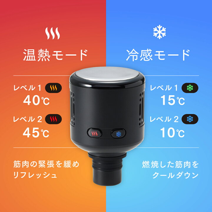楽天市場】ホット ＆ クール REBIVE2 専用 アタッチメント ハンディ 